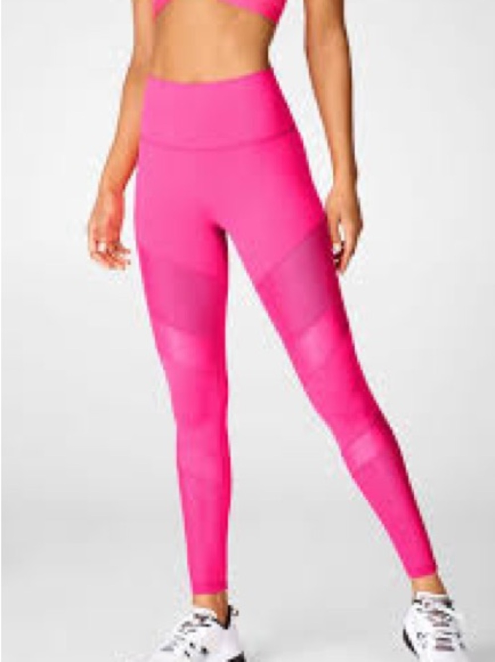 Fabletics PowerHold Ultra High-Waisted Leggings Athleisure Dopamine Gym Yoga